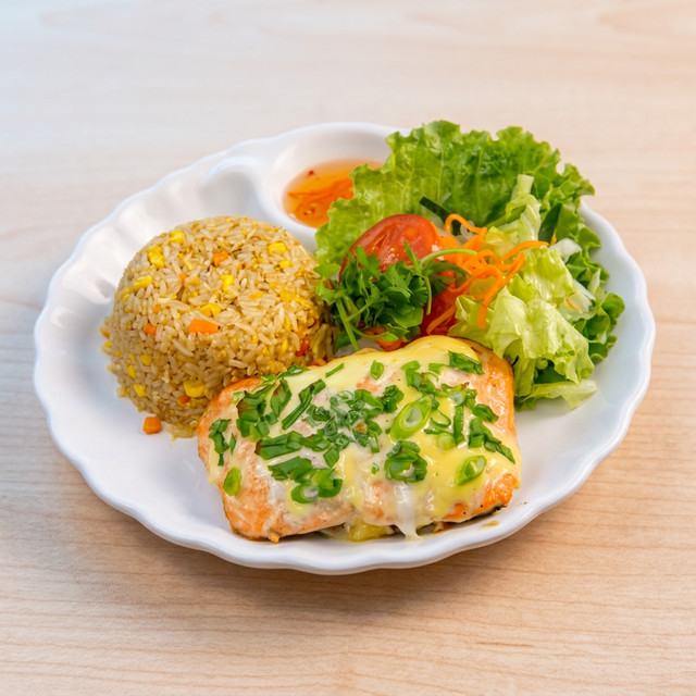 Special Grilled Salmon.