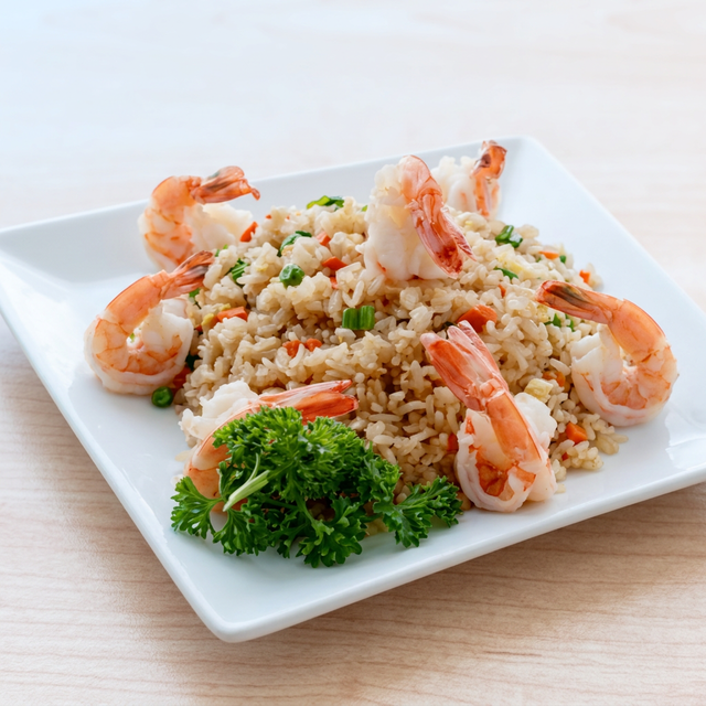 Plain Fried Rice.